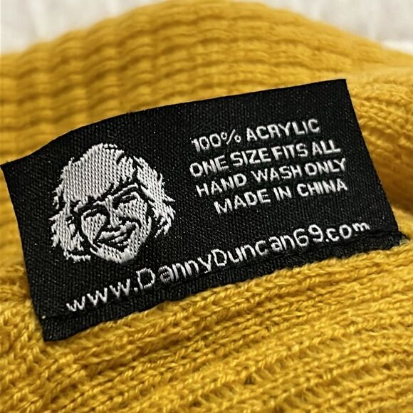 Danny Duncan virginity rocks, yellow beanie - Picture 3 of 3